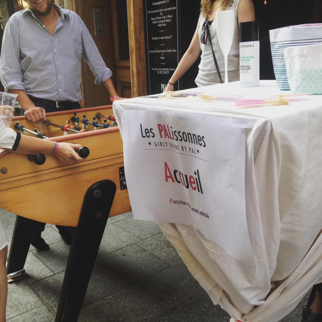 pal_paris's tweet photo. Tout est prêt pour notre soiree #les palissonnes #Canicule2015 http://t.co/CiThFbBGkL