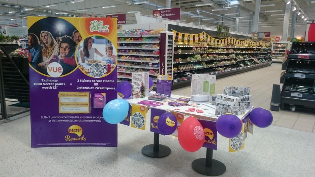 robins_becky's tweet photo. #nectar @sainsburys @ManagerAllen sainsbury's livingston #getsummerstarted :-) http://t.co/Znf3xoDUzX