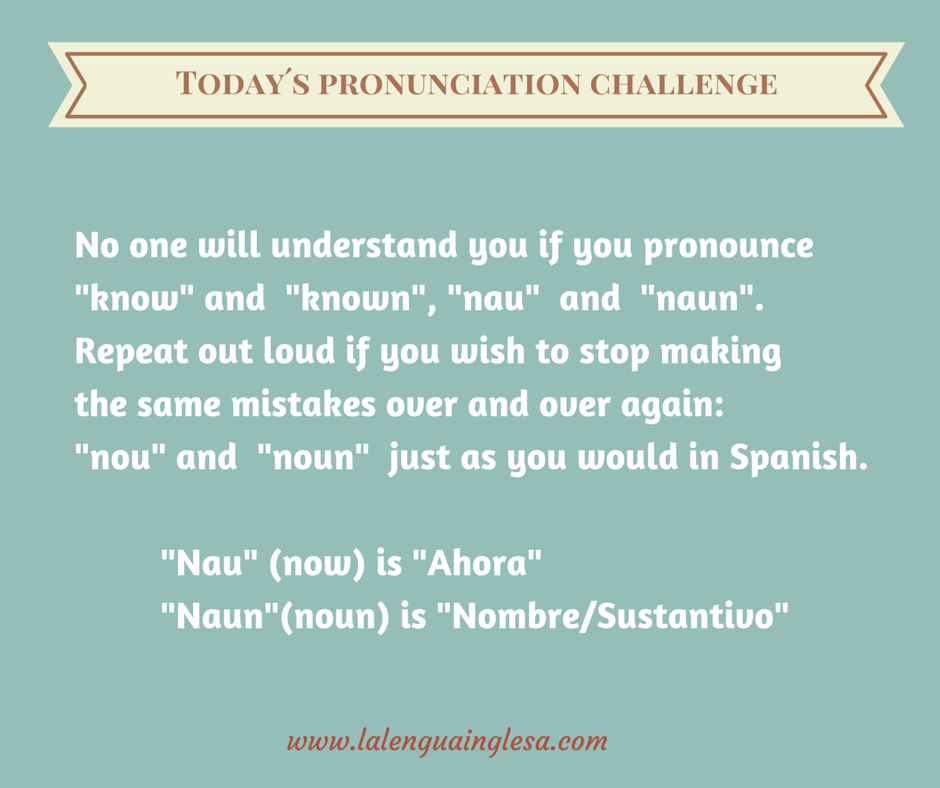 #Inglés #Pronunciationchallenge #Secundaria
