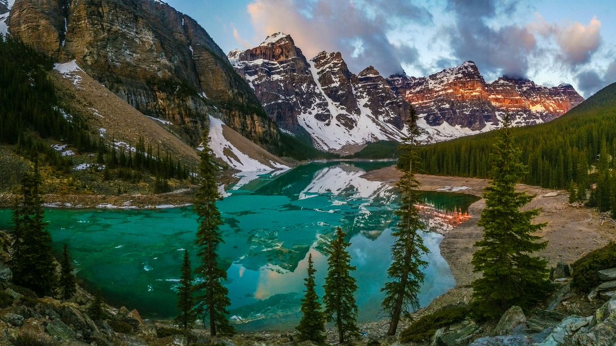 Happy belated birthday to Canada feat. Moraine Lake