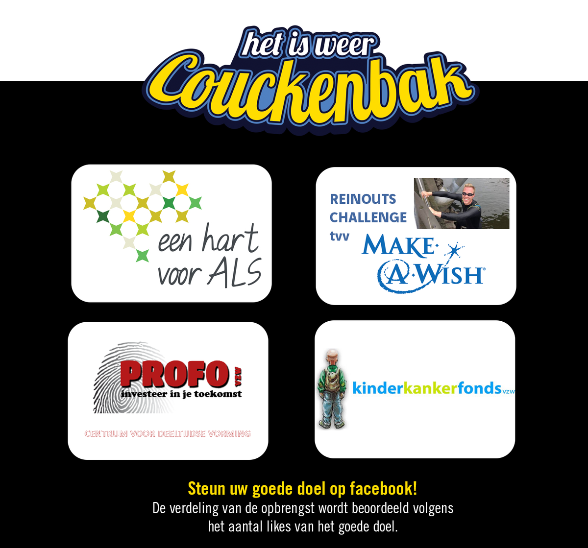 gianniboone's tweet photo. Like uw goede #Couckenbak doel op FB &amp; beslis wie er 40%,30%,20%,10% vd opbrengsten krijgt! > http://t.co/Y7aIVnd1Wm http://t.co/hJFZhOwkuG