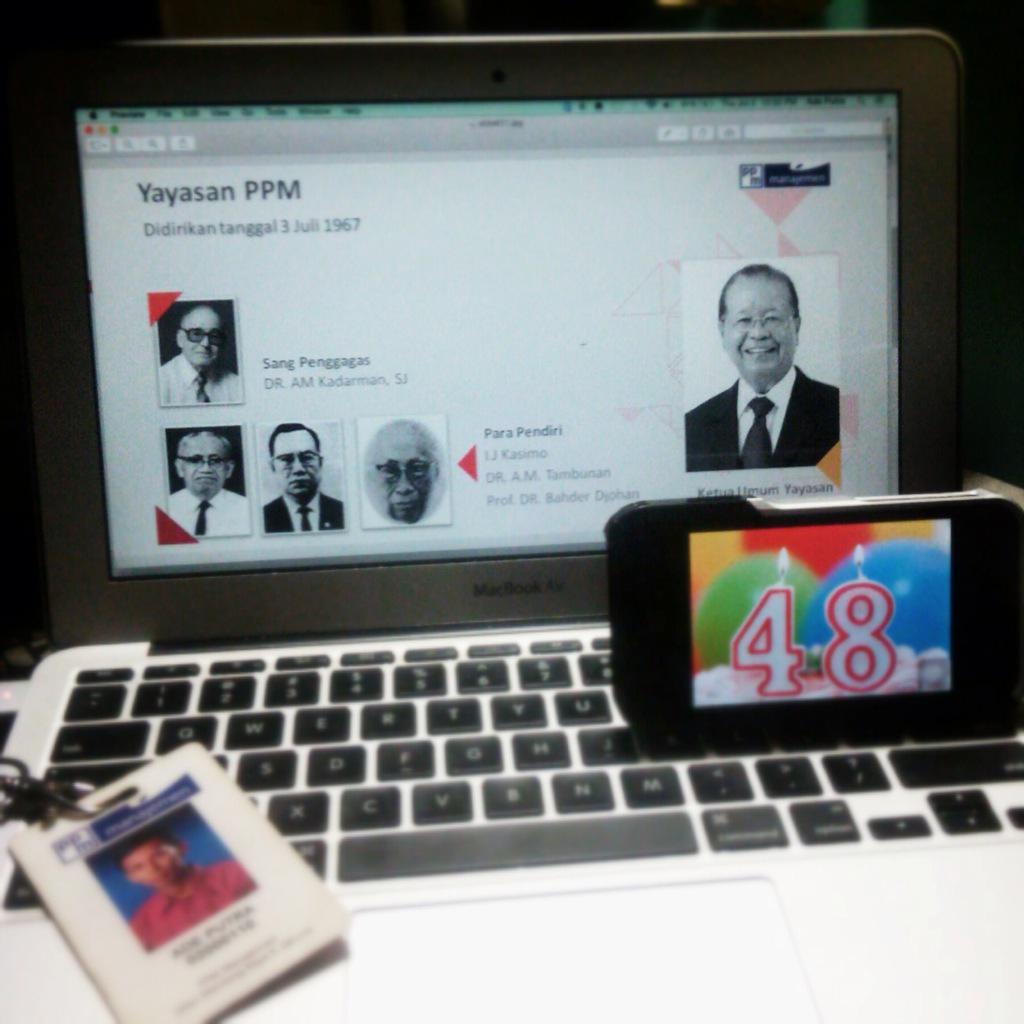 ada saatnya kita berhenti sejenak, melihat kebelakang &amp; mengucap syukur. HBD #PPM48 <a href="/InfoPPM/">PPM Manajemen</a>