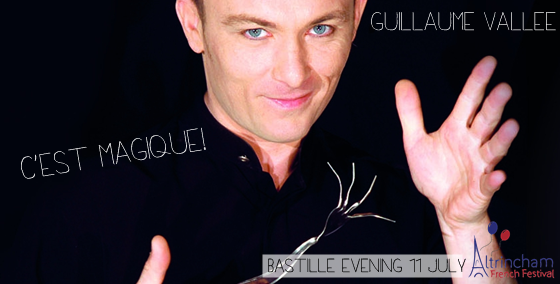 AltyFrenchFest's tweet photo. C'est magique Magician Guillaume Vallee will be at our Bastille Evening to mystify Tickets http://t.co/iQSTIucGL6 http://t.co/rEzYOpNdZb