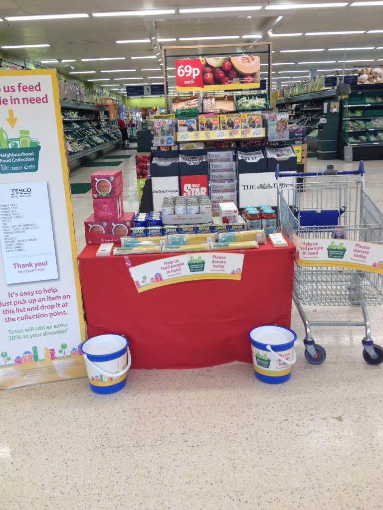 <a href="/TescoGDunmow/">Tesco Great Dunmow</a> <a href="/SarahLeamon/">Sarah Lewis</a> <a href="/CarlGriffin45/">Carl Griffin</a>. food bank weekend with trolley dash