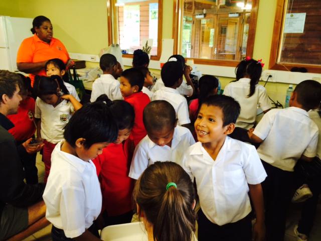 Distinguished visitors today checking on our Tropical Field Phycology Class, TFP2015 <a href="/BocasStation/">Bocas Station</a>