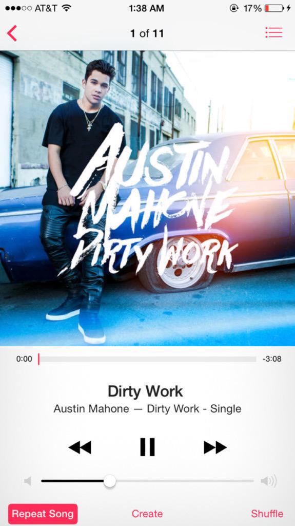 xashleyym's tweet photo. BOUGHT AND GIFTED. @AustinMahone #BuyDirtyWorkoniTunes #GetDirtyWorkToNumber1 http://t.co/ukBCHTB1xa
