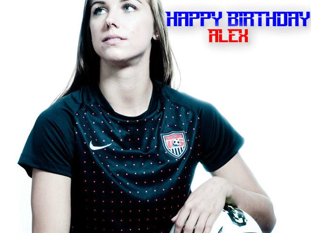 Happy Birthday Alex Morgan       