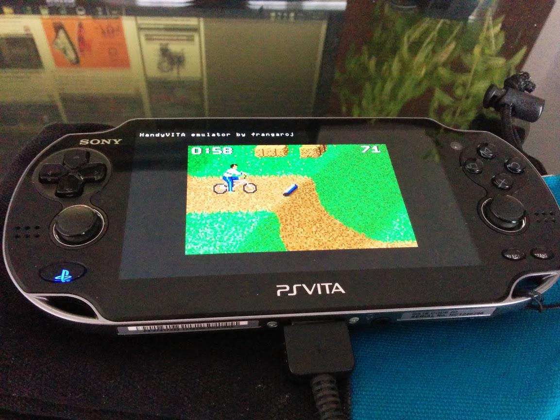 frangar's tweet image. HandyVITA first working version. github.com/frangarcj/Hand… Thanks to @yifanlu @173210 @xerpi @psxdev and all #PSP2SDK