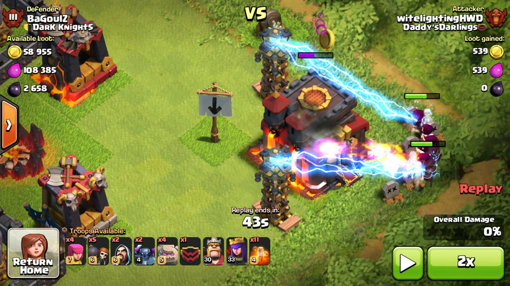 MYSTIC7's tweet photo. This is what happens when you trap your townhall http://t.co/QJGCOfaXUO