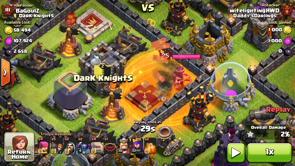 MYSTIC7's tweet photo. This is what happens when you trap your townhall http://t.co/QJGCOfaXUO