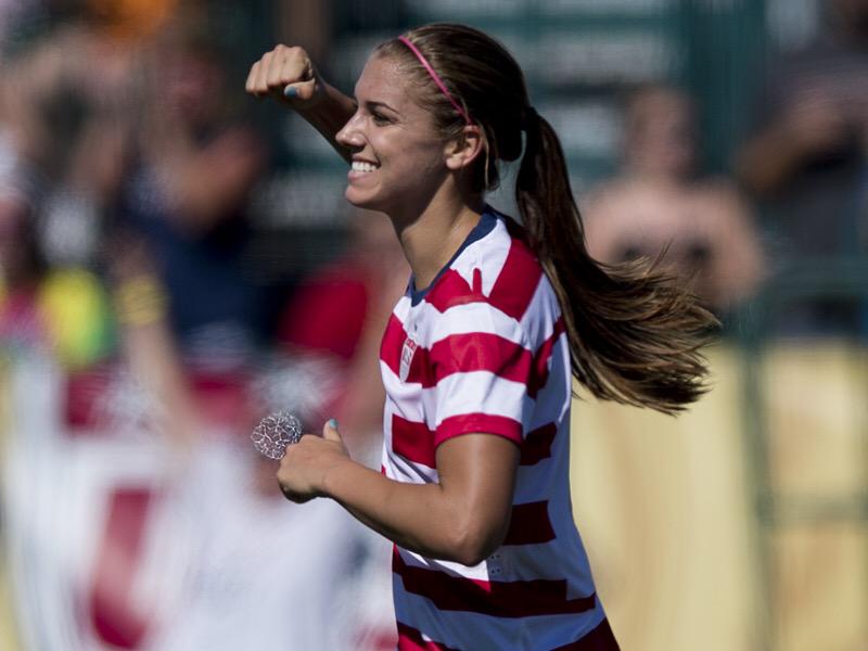 Also happy birthday to the legend herself, Alex Morgan 