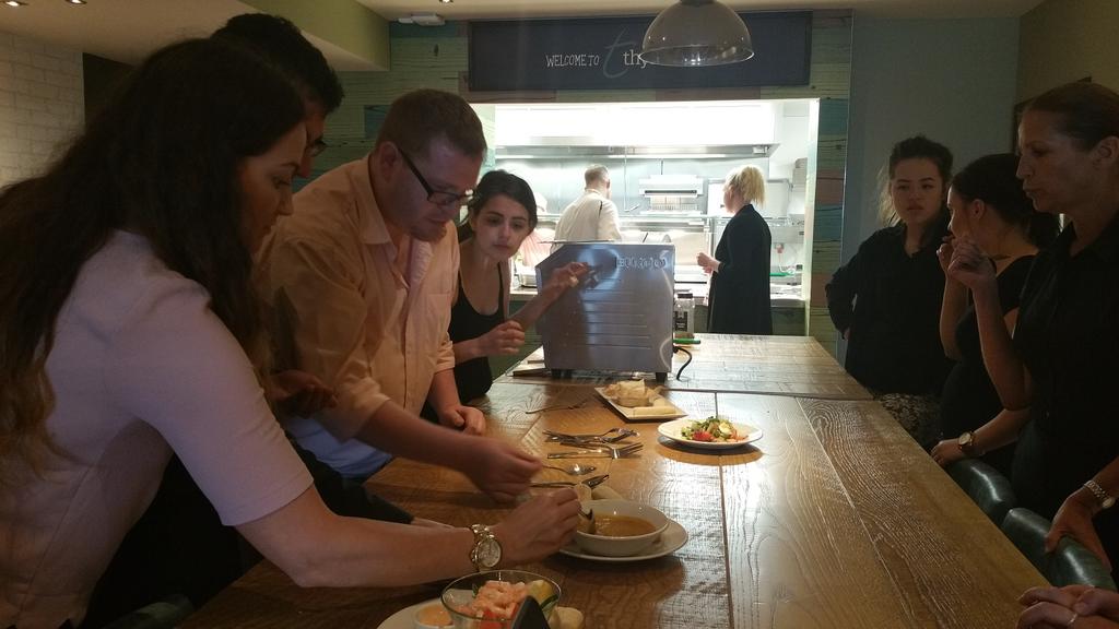 Team product knowledge cook off #basingstoketowncentre #borntobepurple <a href="/placemadebyyou/">A Place Made By You</a> #hotel702 <a href="/premierinn/">Premier Inn</a> <a href="/SDEBDD/">simon ewins</a>