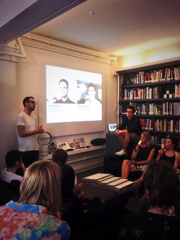 Big thanks to all that joined <a href="/harveyandy/">Andy Harvey ⚡️</a> &amp; I with <a href="/DandADNewBlood/">@dandadnewblood</a> <a href="/movingbrands/">Moving Brands®</a> We enjoyed having you :) #NBFestival