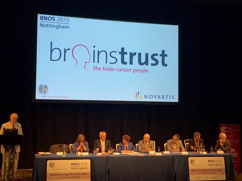 brainstrust's tweet photo. at the annual British Neuro-Oncology Society conference, we're presenting in the morning #BNOS2015 http://t.co/sLO83nbliK