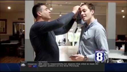 thync's tweet image. &quot;@Kathy_Johnson Nice to see @isythync of @thync and @kylebrussell of @techcrunch on TV this morning &quot; #thync