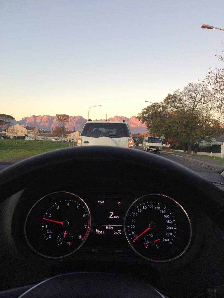 Amazing dials to go with a great scenery.. <a href="/VolkswagenSA/">VolkswagenSA</a> #polotag