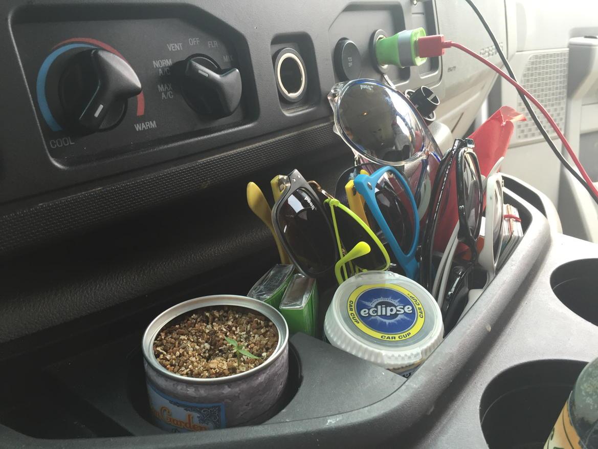 CFEastCoast's tweet photo. How can you tell it's summer from inside our van? #SonsOutGunsOut http://t.co/SXAHa7T1W5