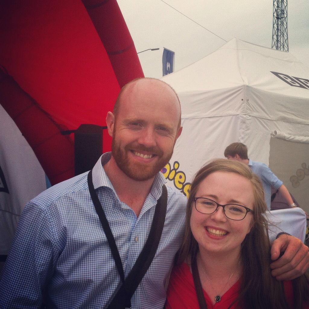 Had a great day at #tallshipsfestival in Belfast & even got to meet my FAV weather man @barrabest ! #barrabestdayever