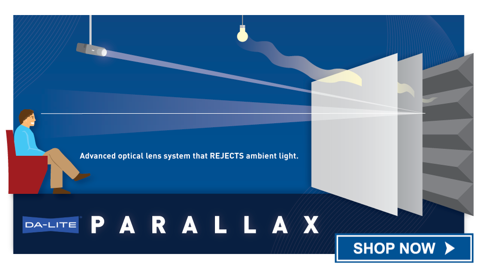 ProjectionHead's tweet photo. @MilestoneAV Da-lite Parallax Ambient Light Rejecting Surface Now Shipping: 
http://t.co/lHfncquDcH #DALITE #PARALLAX http://t.co/UZIOK8GApC