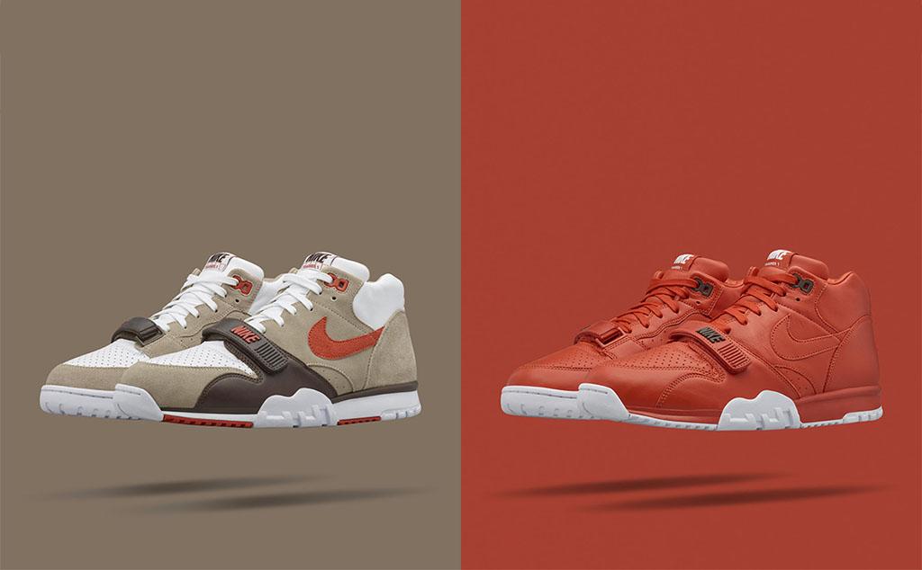Patta_NL's tweet photo. New release: Nike x Fragment Air Trainer 1 Mid SP (2 colors) US6-12 €140.00 | In store July 6 http://t.co/z4PpQSuMT8