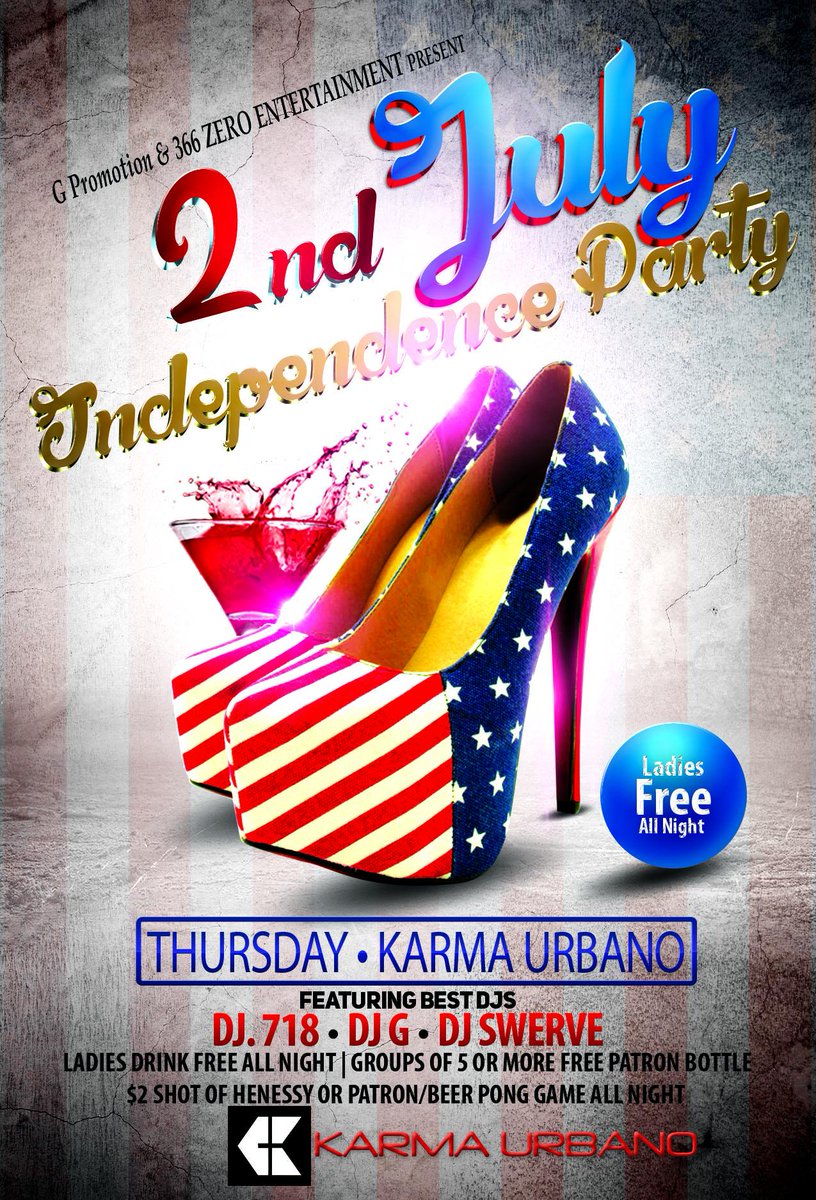 Three66zeroent's tweet image. Tonight @ Karma Urbano Independence Day Pre-Party @wifisfuneral this Place will be on #Fire #wpb #westpalmbeach #FLA