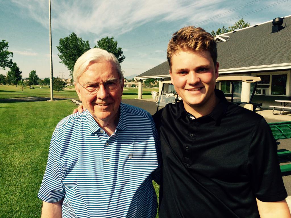 hcmetcalf's tweet photo. Mission prep for the day. Taking on my grandpa and his buddy with Elder Ballard (my fellow England missionary) 🇬🇧 http://t.co/sQYPUZGeCO