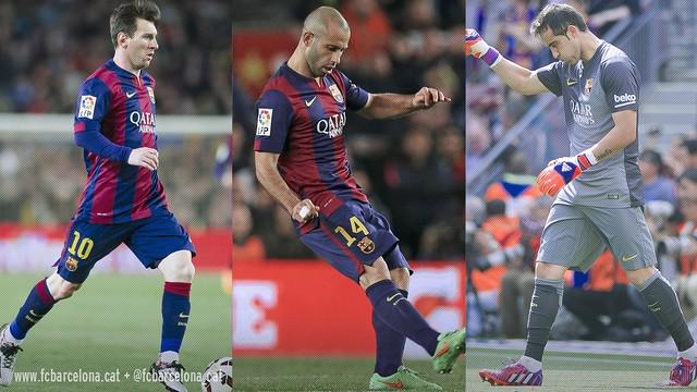 Messi, Mascherano, Bravo In Copa America Final