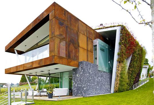 Jewel Box Villa takes energy-efficient green homes to a hip new level in Switzerland. bit.ly/1LKUue1