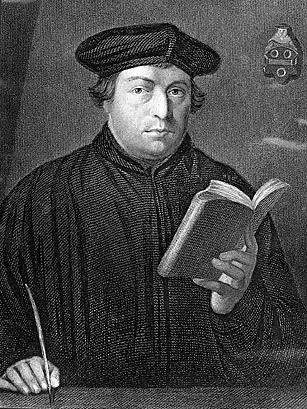 Libroantiguo's tweet image. #OnThisDay un 1505, after an encounter with a violent thunderstorm, Martin Luther declares that he will become a monk