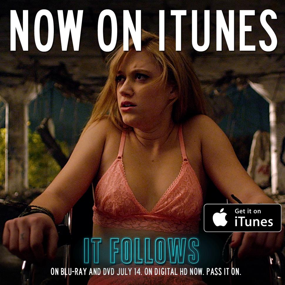 itfollowsfilm's tweet photo. A special surprise for your July 4th weekend… IT FOLLOWS is out on digital HD a day early! http://t.co/0Q3Cx0JikZ http://t.co/QzANnQ2NUM