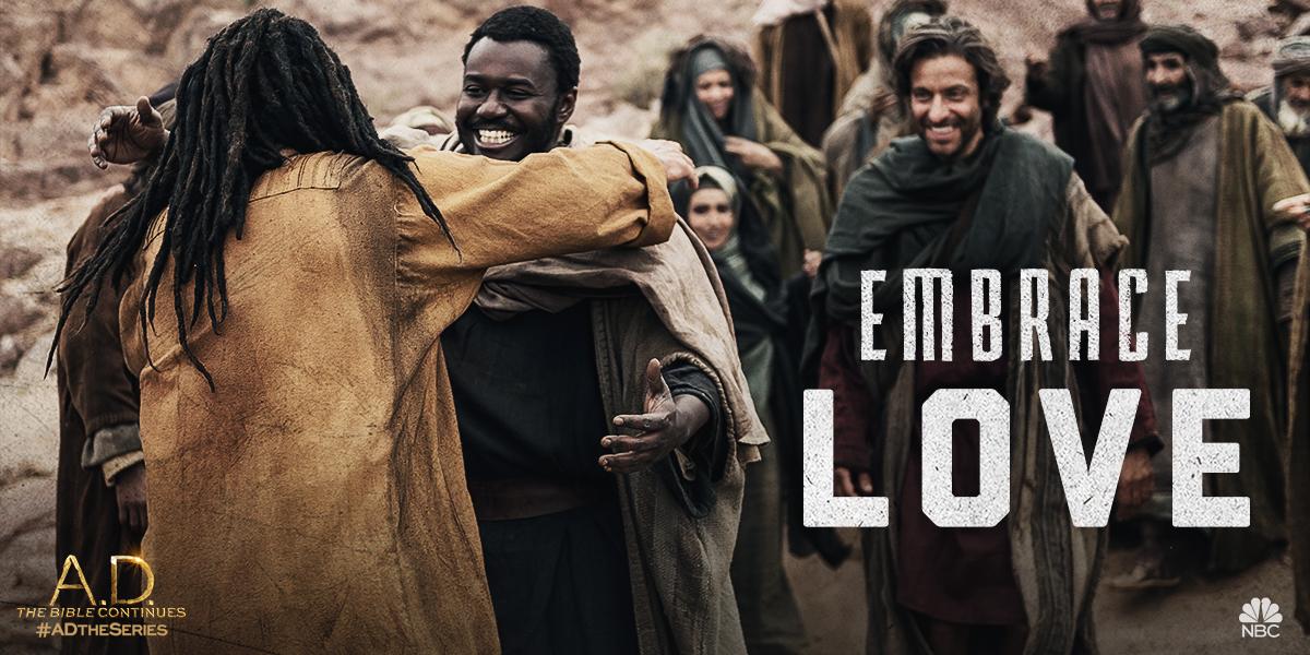 ADtheseries's tweet image. John, Philip and the rest of the apostles shared a bond of pure love on #ADTheSeries.