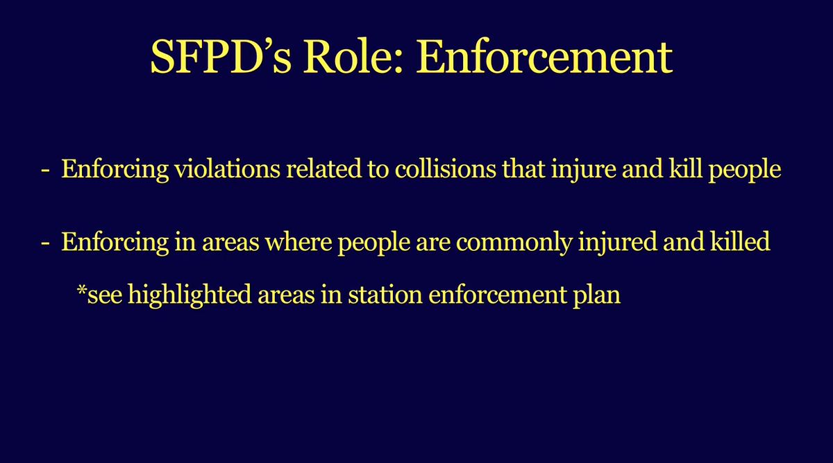 stickbook's tweet photo. @SFPD ups the ante on their critical role in achieving #VisionZeroSF. Yay! http://t.co/OxXO6zHC1c http://t.co/wkRK8wCbAY
