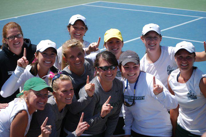 MethodistPTM's tweet photo. #tbt USA South Conference Champions @MU_WomensTennis #2010 http://t.co/FBPMrvF0Kn