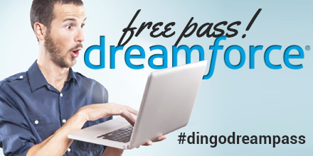 SymphonicSource's tweet image. Who wants a free pass to #Dreamforce?! We have 8 to give away. Enter to win: bit.ly/1dyQuP1 #dingodreampass