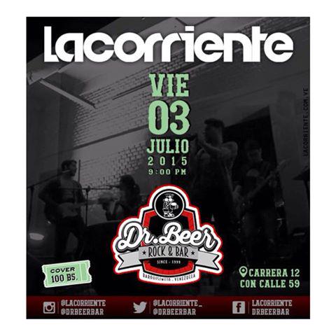 drbeerbar's tweet photo. Recuerda esta noche los panas de @lacorriente_ estarán acá.
Ven y disfruta de su nuevo trabajo http://t.co/yGIbtoz65O