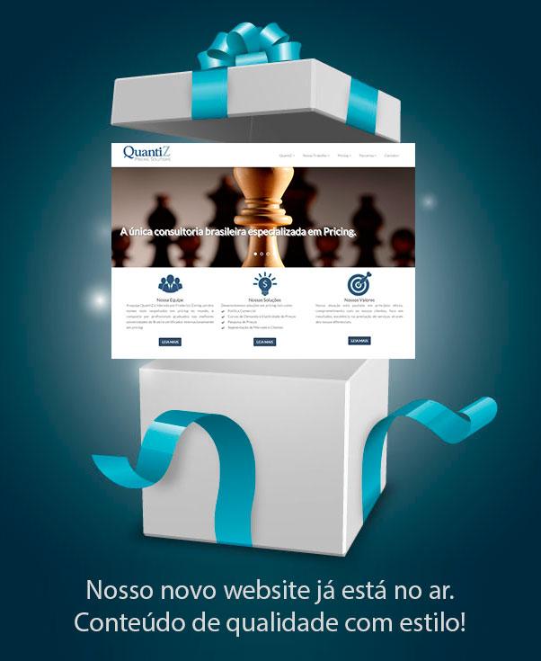 QuantizPricing's tweet photo. Conheça o novo site #Quantiz. Mais conteúdo e interativo, e sem perder a essência de #pricing! http://t.co/1nOcAUnkt6 http://t.co/lQ6naGInJw