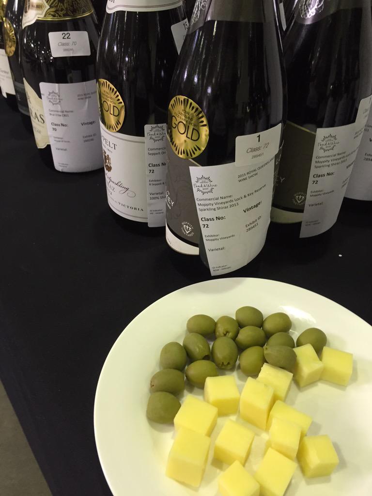 tesscarmody's tweet photo. The #rqws15 setting the standard in catering as always. @WBMwinemagazine http://t.co/E2ySXxeiNw