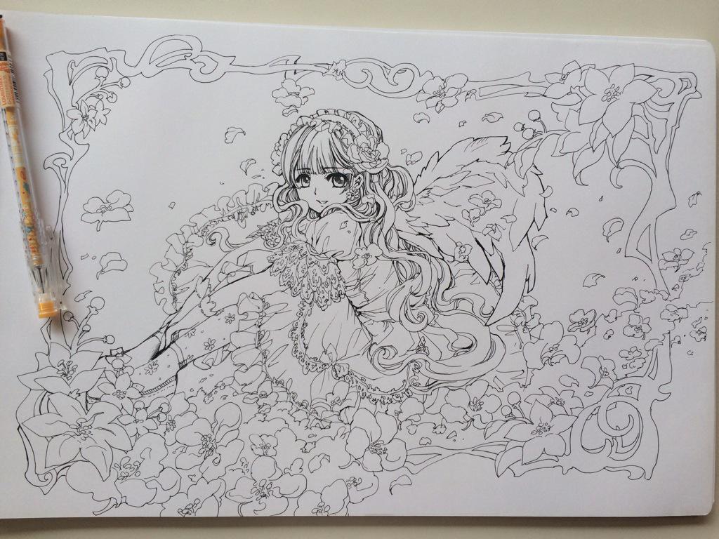 @nanase_ohkawa @CLAMP_news いくつかの自分の作品⋯ϵ( 'Θ' )϶ 