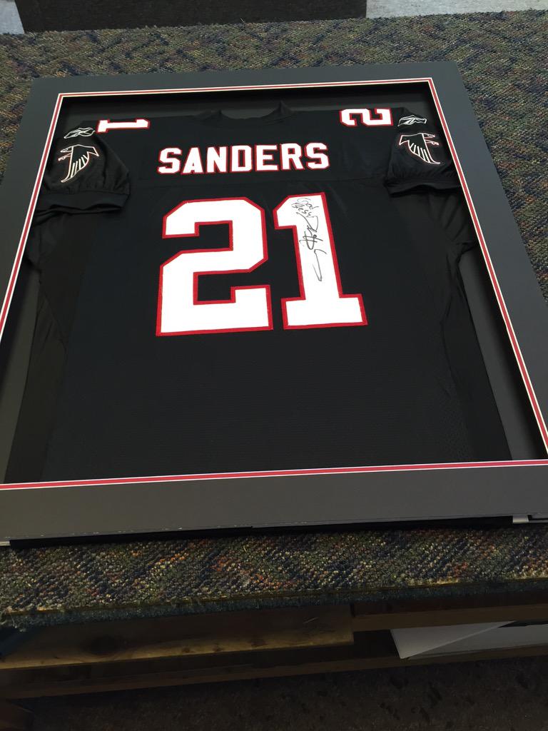 TCPPhotoCLE's tweet photo. Can't thank @DeionSanders enough for signing my jersey at @Haden_Softball game. Man cave worthy! #prime #notforsale http://t.co/Y5FW5Tflxy