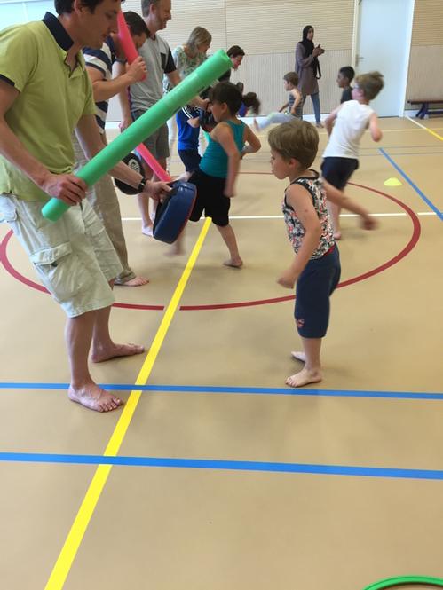 De afsluiting op de fakkel school was een succes. Zowel de ouders, als de kinderen waren erg enthousiast.