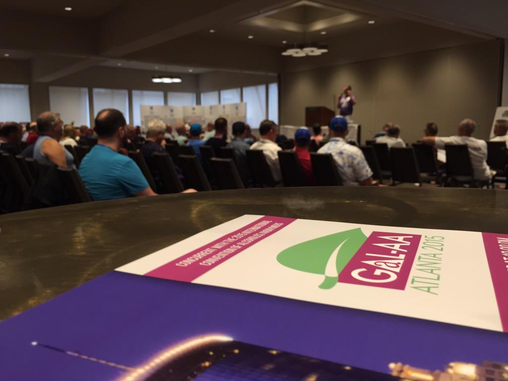 galaa_team's tweet photo. Kicking off the volunteer meeting here in the Savannah Ballroom at @westindowntown...meeting at 5:45 PM #galaa2015 http://t.co/PSzIu6qMRs
