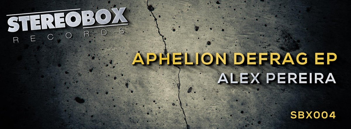 StereoBoxRec's tweet image. APHELION DEFRAG EP
@alexpereiradj 
pro.beatport.com/release/apheli…