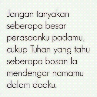 tripleK31's tweet photo. Cukup tuhan aja yang tau :')
-Qel http://t.co/pMwBxVKA8V