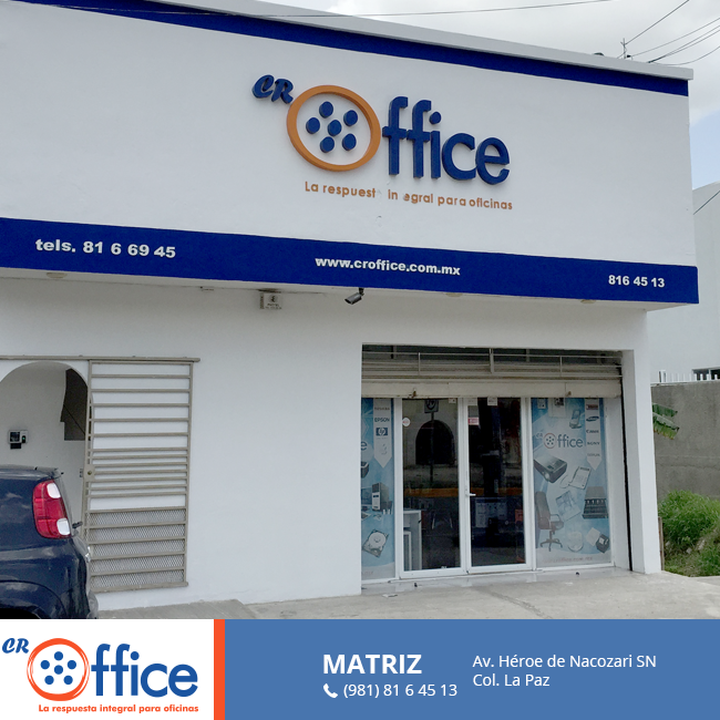 Somos la respuesta integral para oficinas. Visítanos y te sorprenderás.