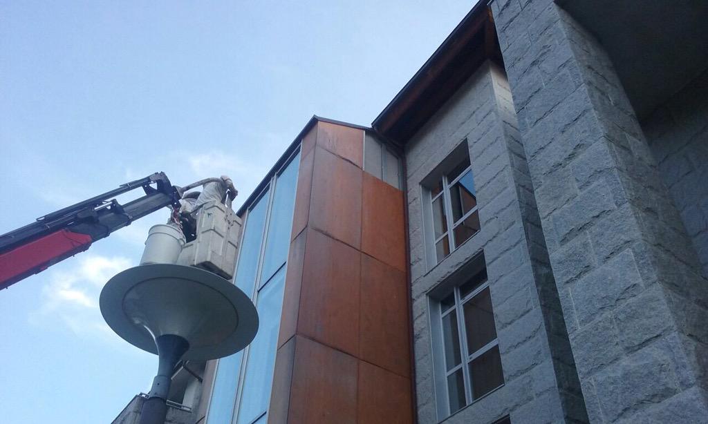 GLobios's tweet image. Retirada dun enxame en riocaldo