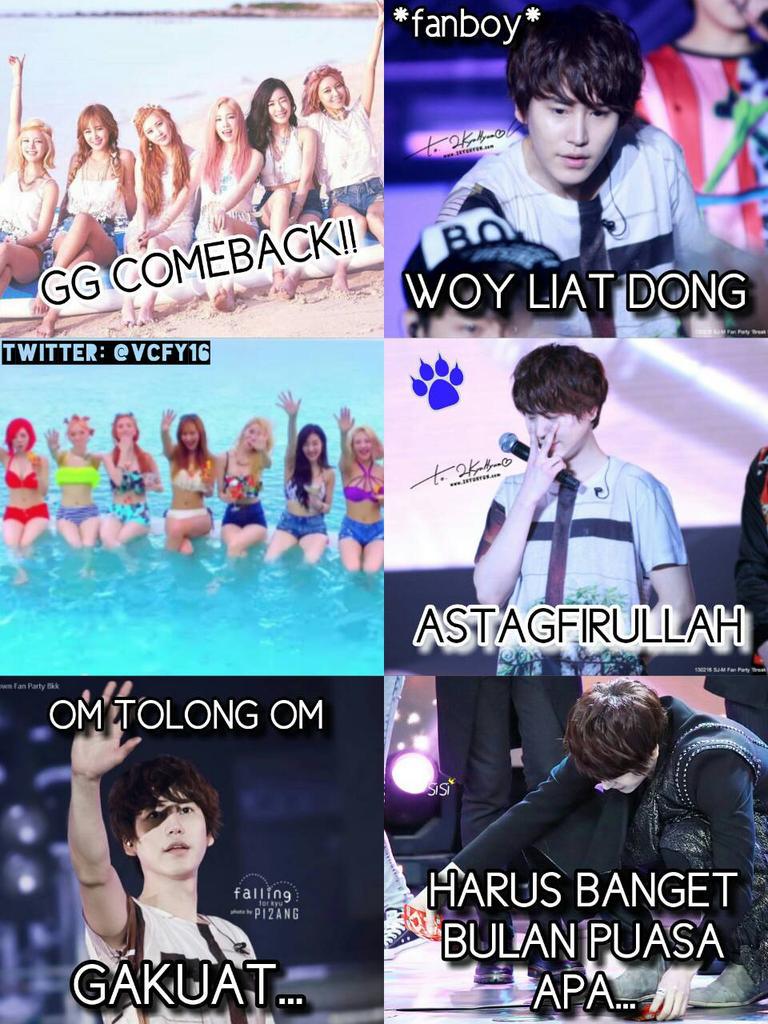 Albiydhh's tweet photo. Ngakak anjir "@SalahGaulSMTown: Ingat fanboy gaboleh nakal puasa... :v http://t.co/FPUqPBWVE6"