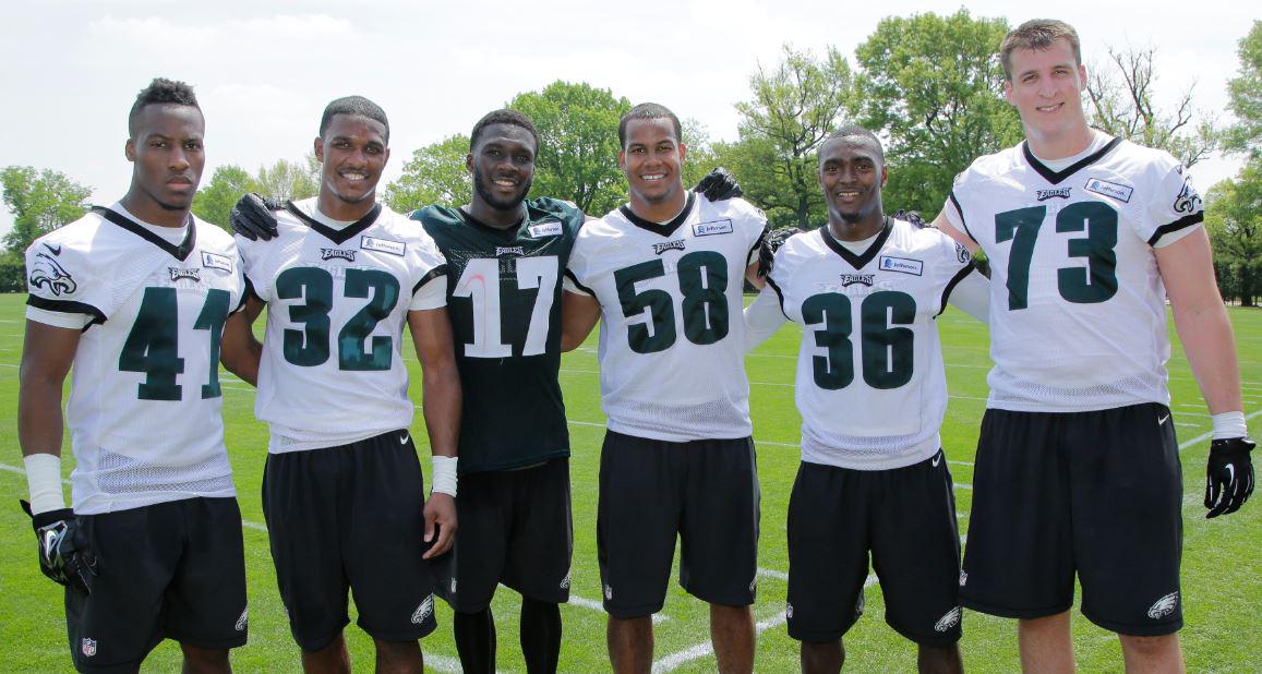 Updated Eagles' 90-man roster by jersey number after…