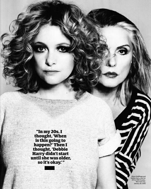 Happy Birthday Deborah Harry - my favourite photo of her & Alison 