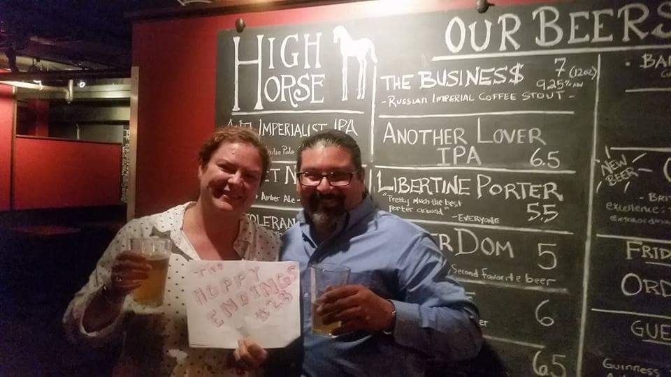 Who needs another excuse to drink great craft beer? Total #satisfaction #foundrybeerhunt2015 #team28 #hoppyendings