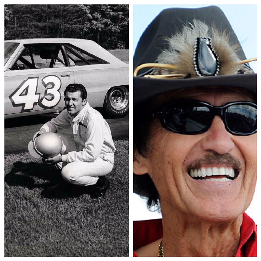 Happy birthday to . racing legend Richard Petty.  